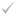 Check mark