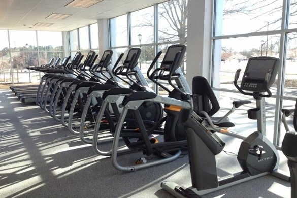 Fitness Center interior - exercise machines - Gainesville campus