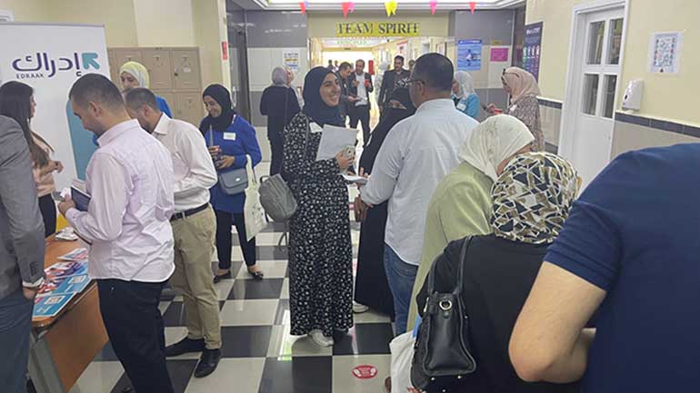 attendees at the 2023 English Conference in Jordan