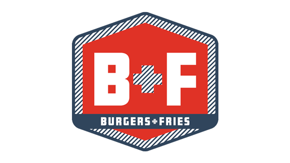 Burger and fries logo