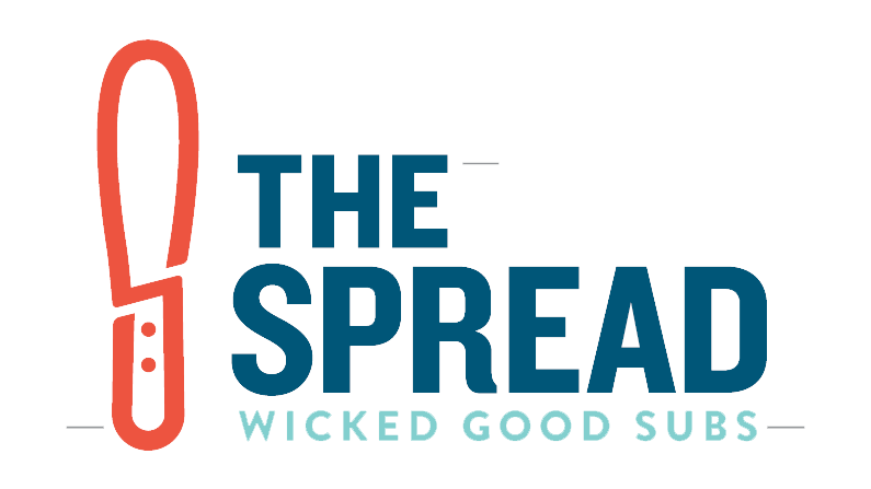 the spread-wicked good subs logo