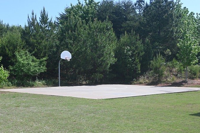basketball court on Cumming campus