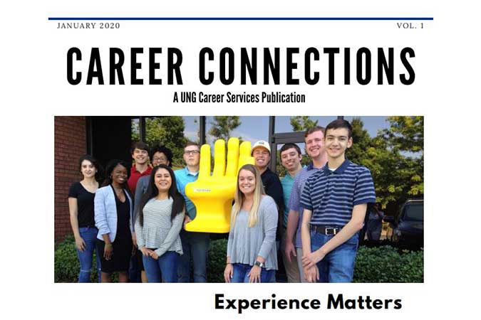 Cover of January 2020 Career Connections Newsletter