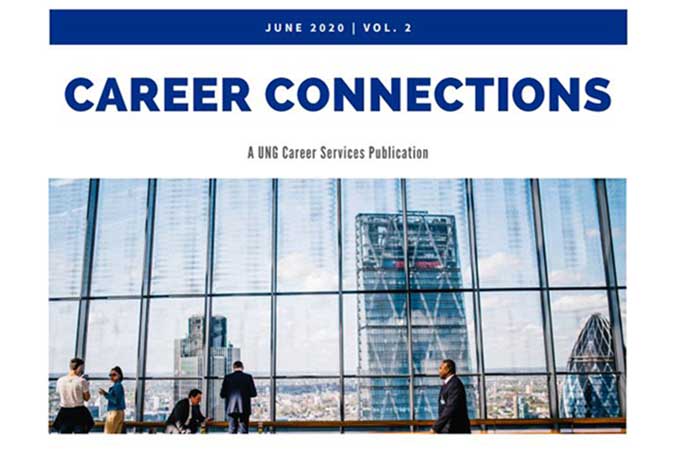 Cover of  June 2020 Career Connections Newsletter