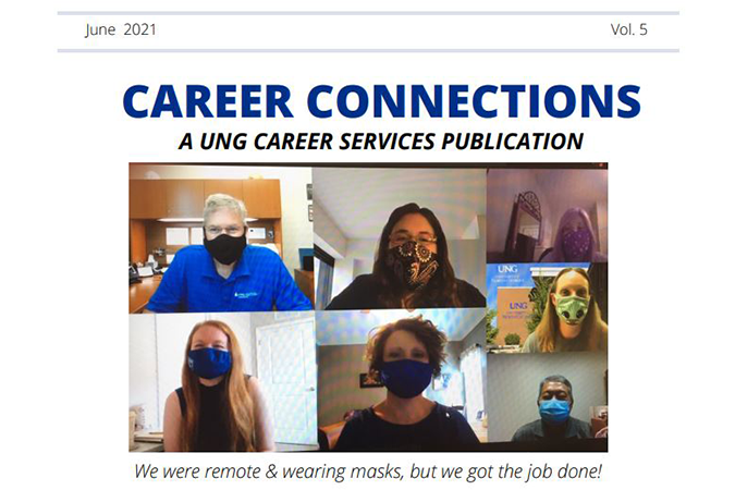 Cover of  June 2021 Career Connections Newsletter