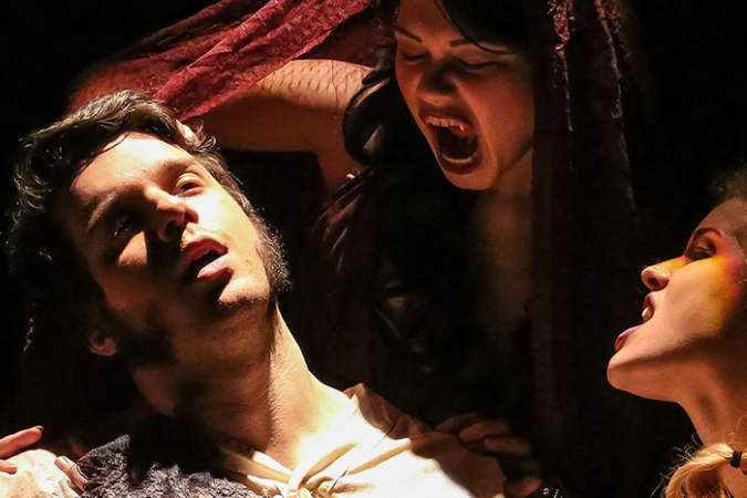 stage production vampire scene
