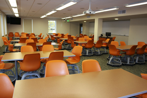 Classroom on Dahlonega campus