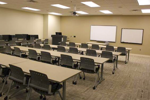 Classroom on the Gainesville campus