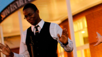 Student Speaking Publicly