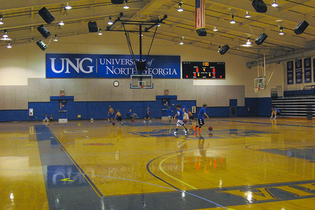 Gymnasium on Dahlonega campus