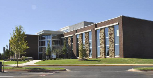 Outside of the Cumming Campus