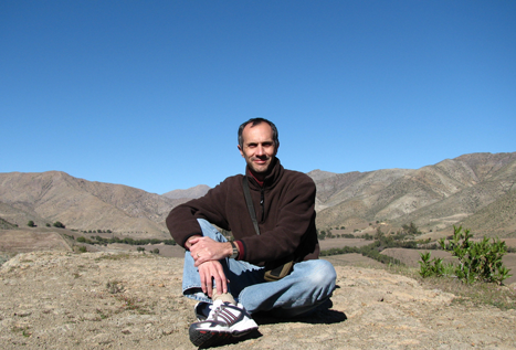 Dr. Cristian Harris in Elqui Valley, Chile