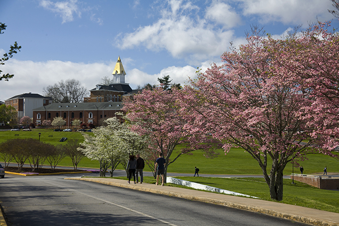 Dahlonega Campus in spring