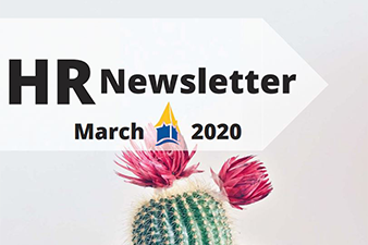 Cover of the March 2020 newsletter
