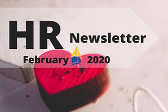 Cover of the February 2020 newsletter