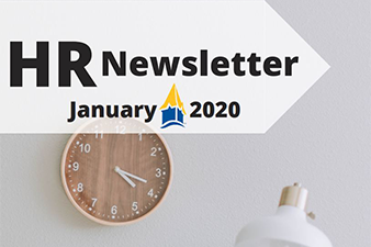 Cover of the January 2020 newsletter