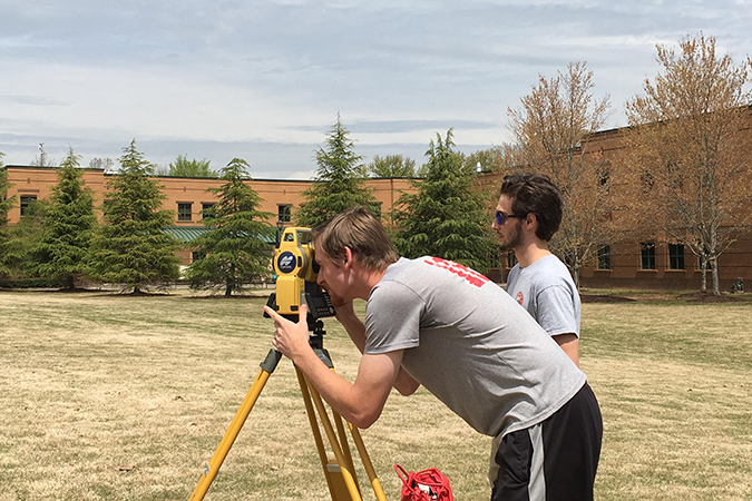 Information about the certificate in Land Surveying Technologies