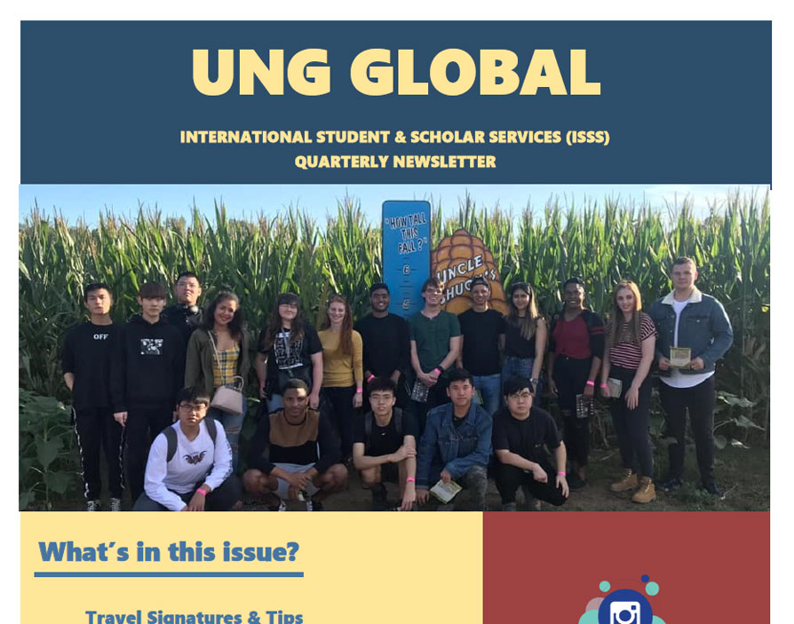 November 2019 issue of UNG Global Newsletter