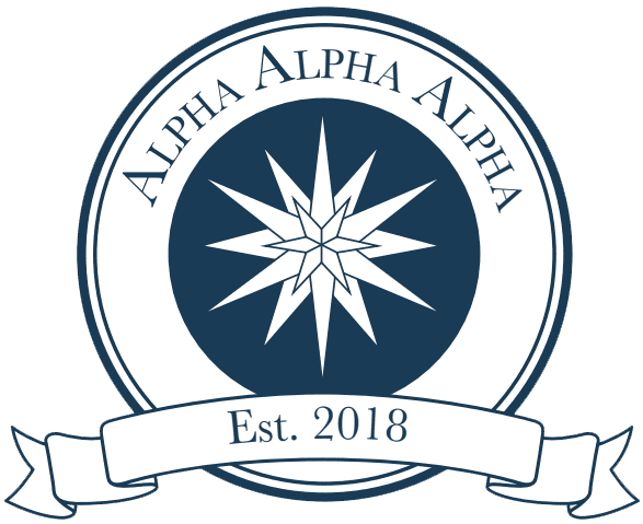 alpha alpha alpha honor society logo