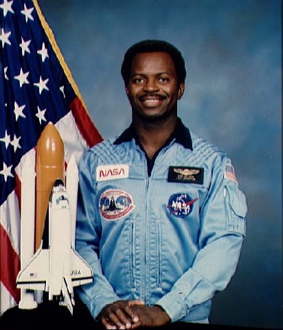 portrait of ronald in nasa uniform