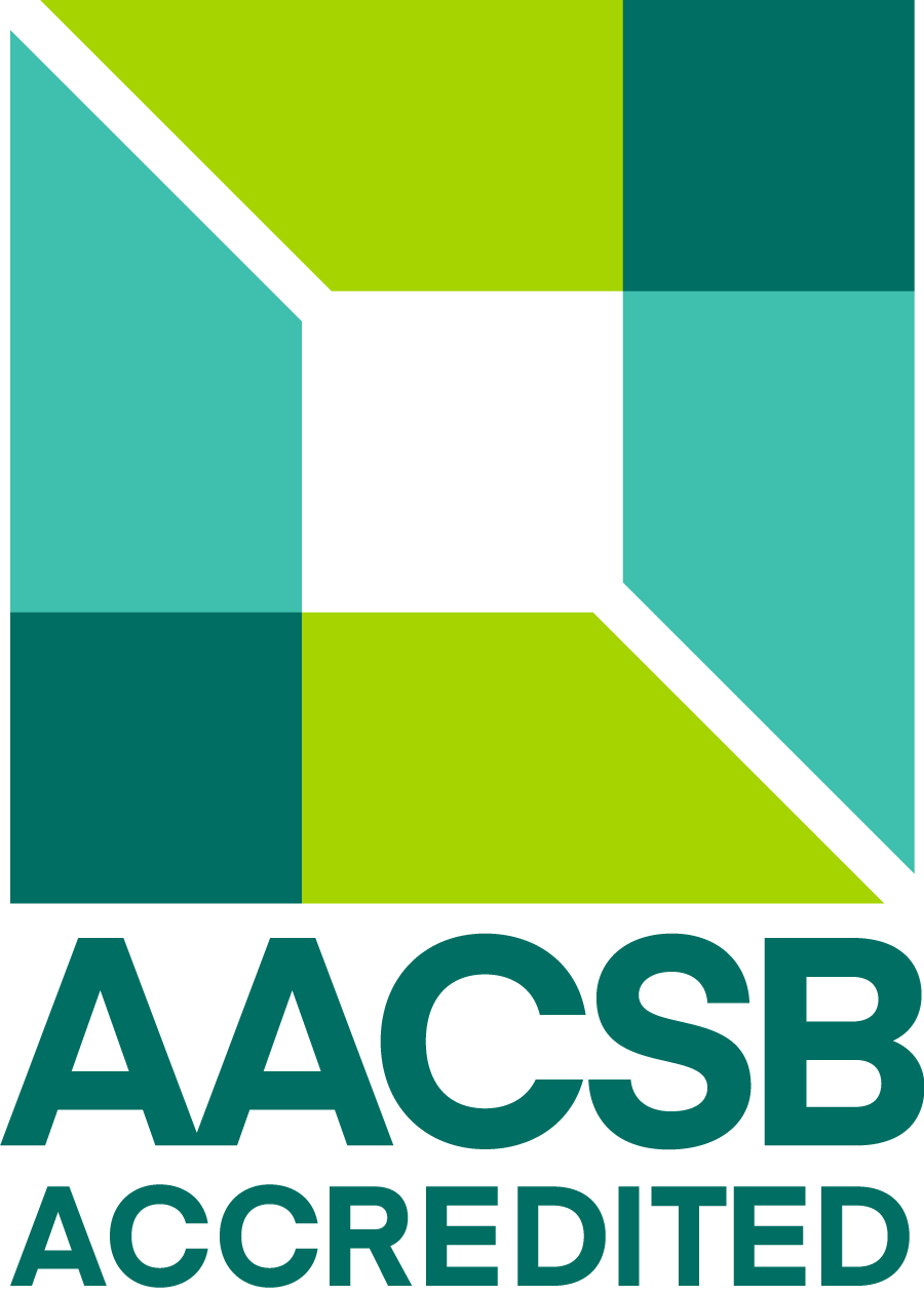 Accreditation logo for the Association to Advance Collegiate Schools of Business