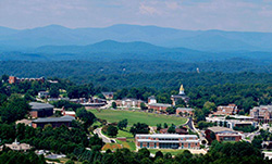 UNG Campus from the air