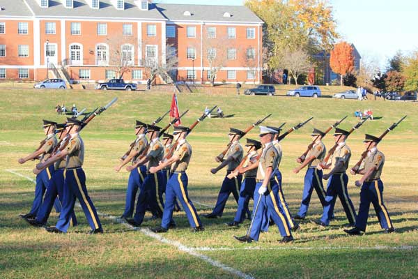 COLOR GUARD PLATOON