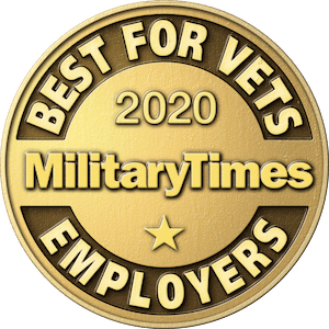 Military Times Best for Vets award logo