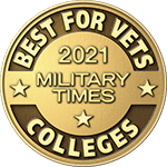 Military Times Best for Vets Colleges 2021 logo