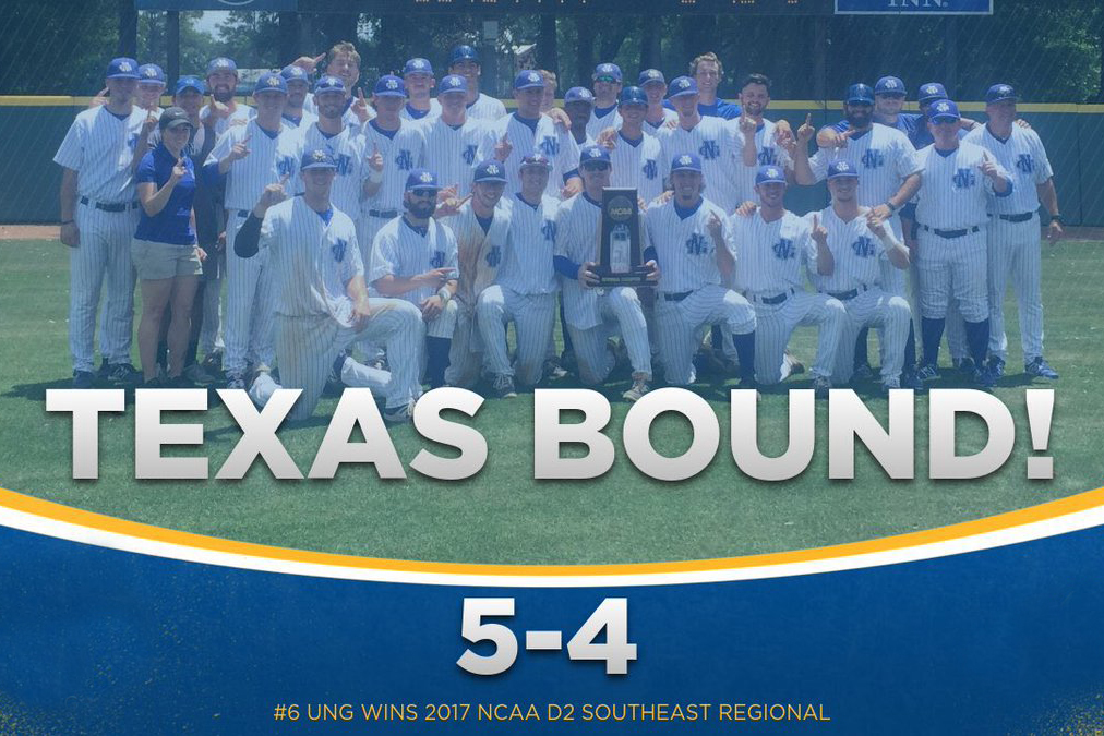 UNG to compete in NCAA D2 baseball championship tournament