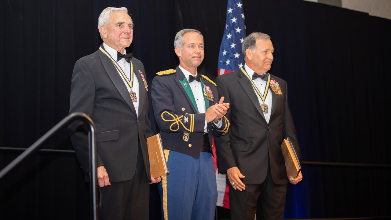 Mixon, Lord inducted into ROTC Hall of Fame