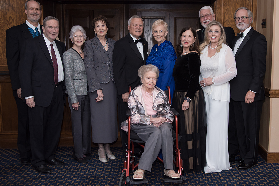 Scholarship Gala Group of winners, presenters, special guests