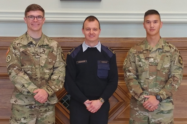 Cadets from UNG spend summer studying in Hungary