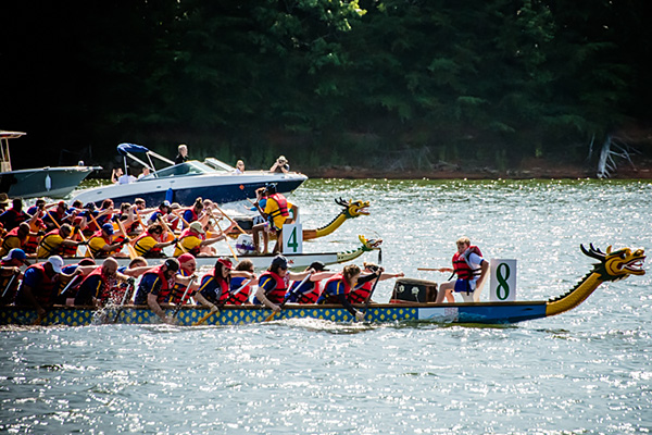 UNG teams victorious in 22nd annual Atlanta Dragon Boat Festival