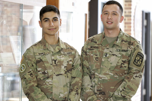 Two UNG cadets ranked in top five in the nation