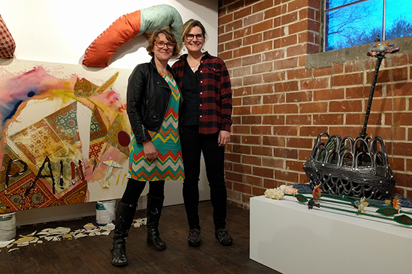 Two UNG faculty members exhibit artwork in Athens gallery