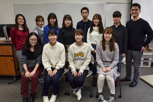 Visiting Japanese students 2