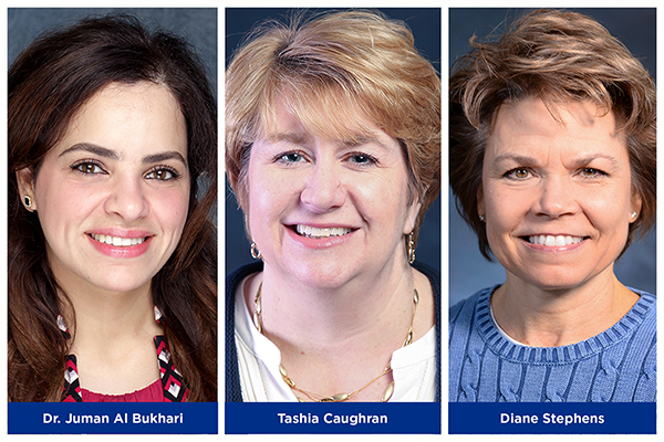 Three faculty selected for state-level professional development