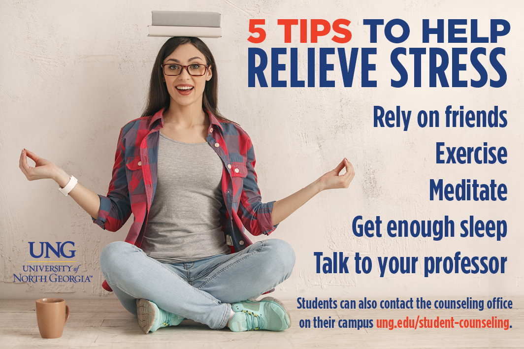 Student Counseling has tips for stressful week of finals