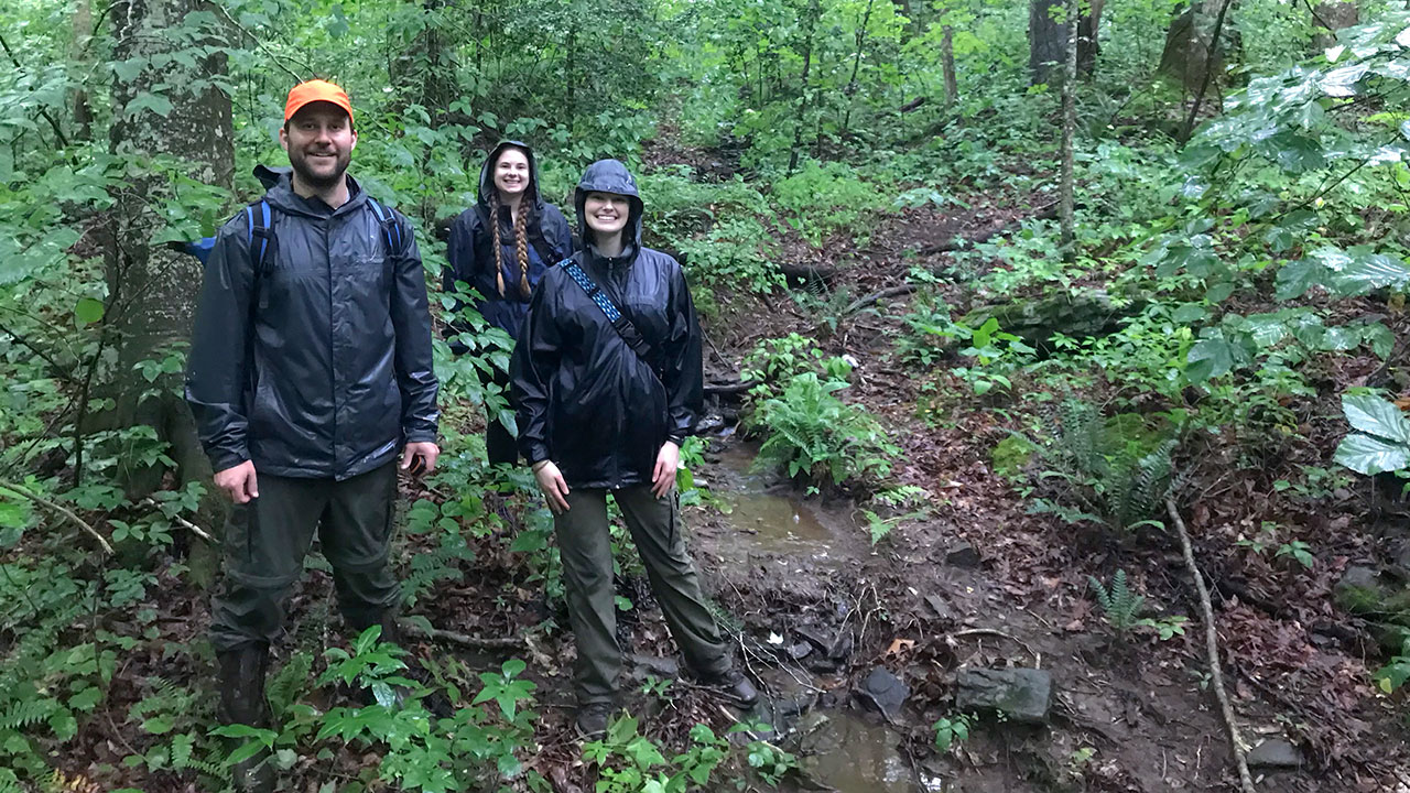 IESA faculty and students map Unicoi Wagon Trail