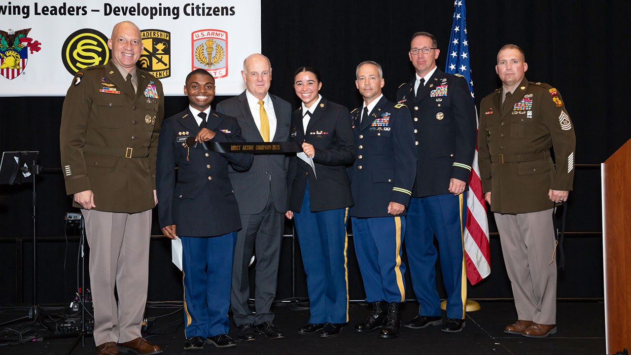 Corps of Cadets wins pair of awards from AUSA