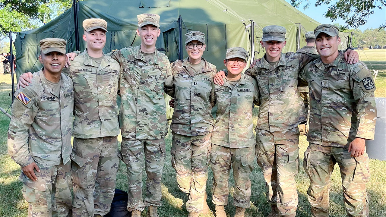 Cadets excel at Advanced Camp