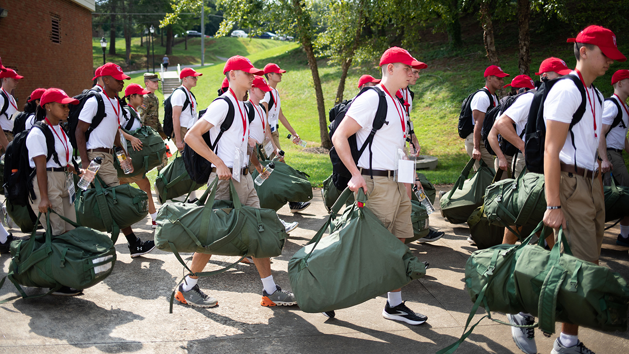 Nearly 190 join Corps of Cadets