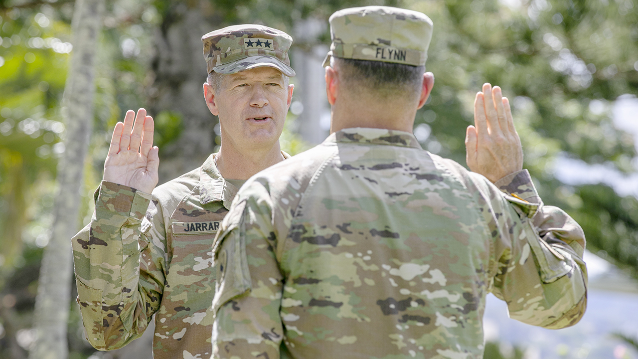 Gen. James Jarrard earns third star