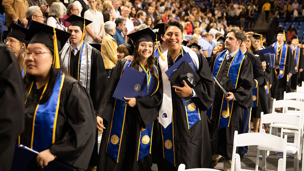 1,200 graduates honored at spring commencement