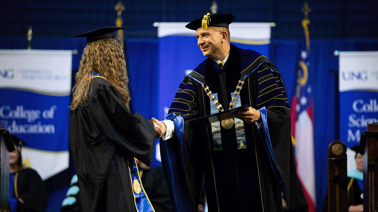 300-plus new UNG grads prepared to lead boldly