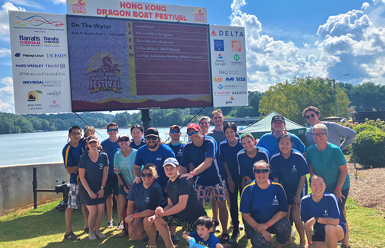 Dragon Boat team takes first place