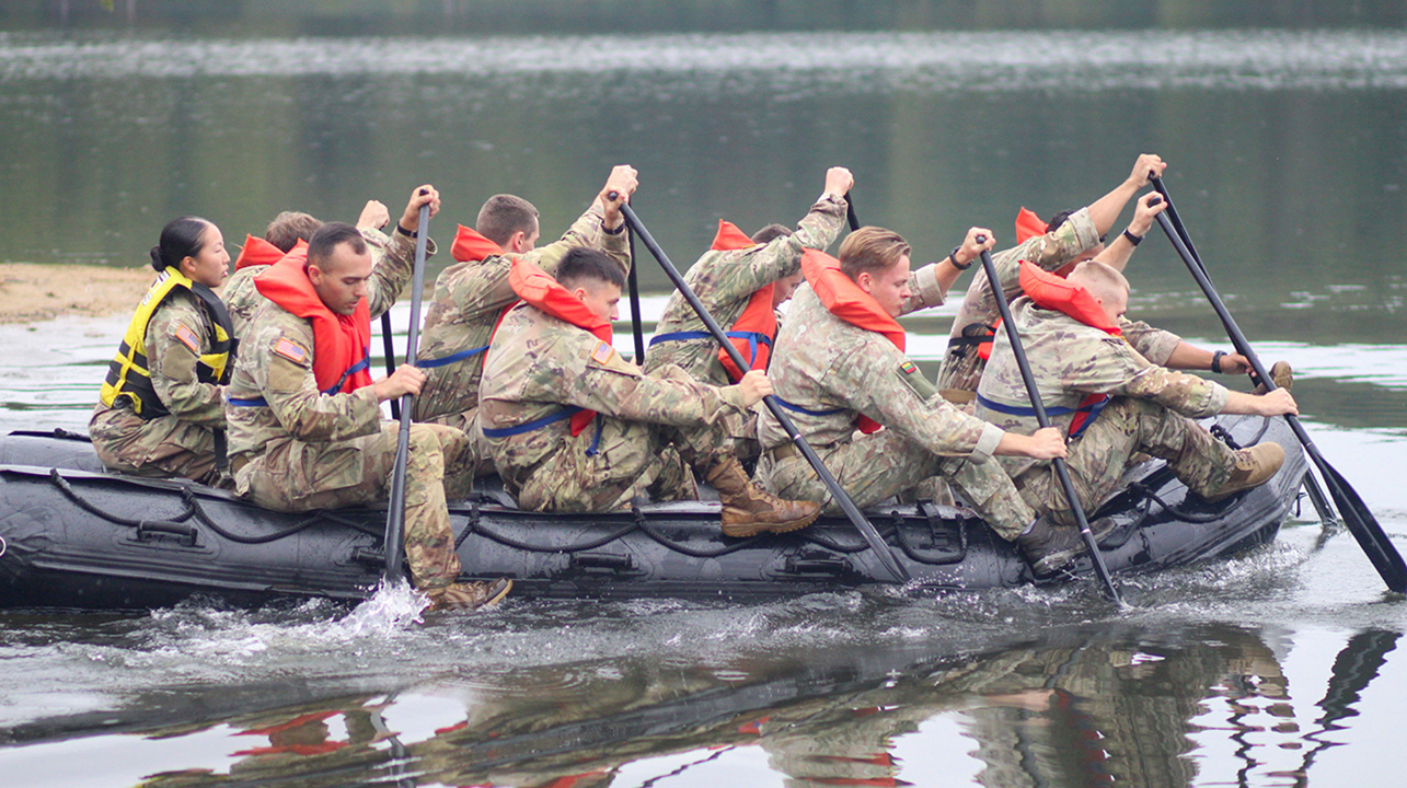 First Lithuanian cadets spend semester at UNG