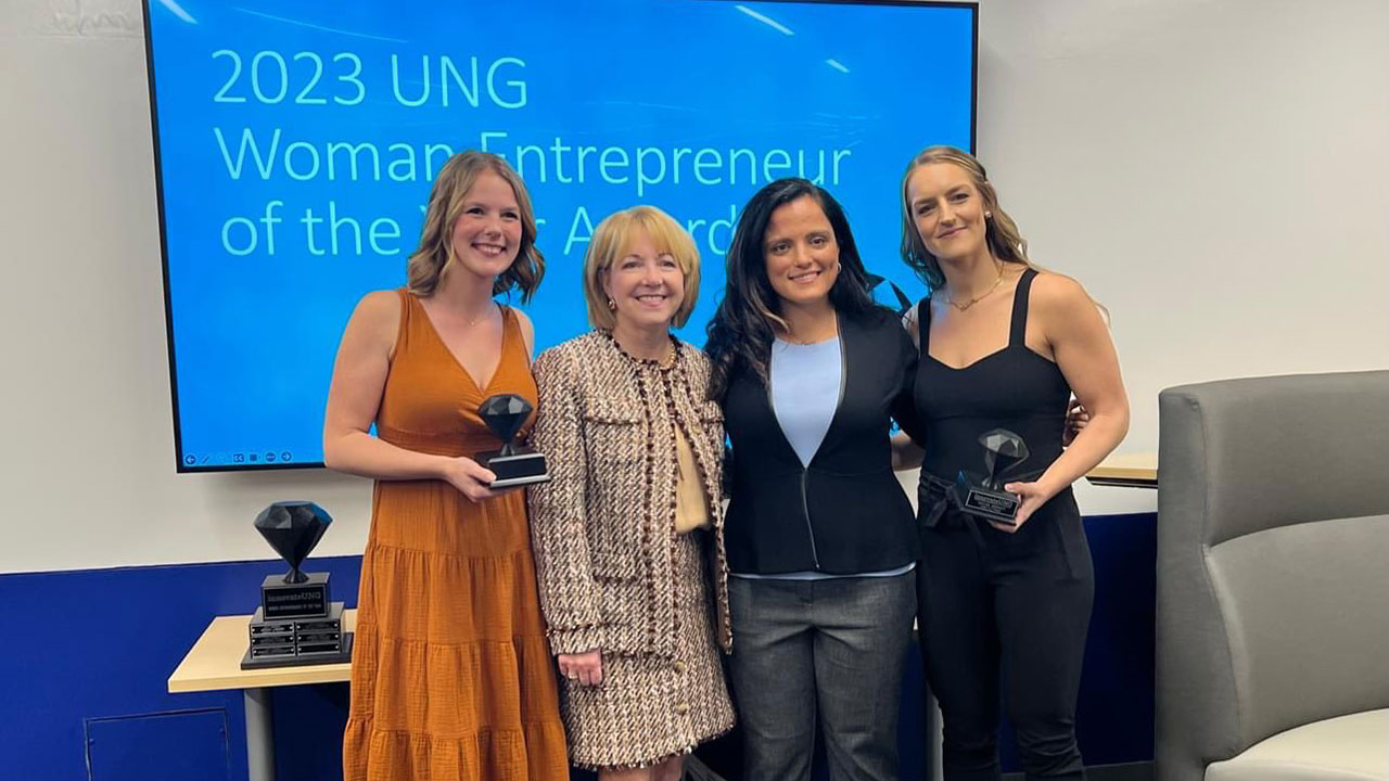 Two women rewarded for their entrepreneurial spirit