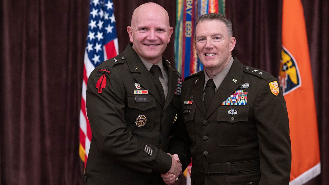 Gen. Parker retires after 30 years